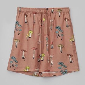 NWT Bright Side by Rocky Barnes Mushroom Shorts